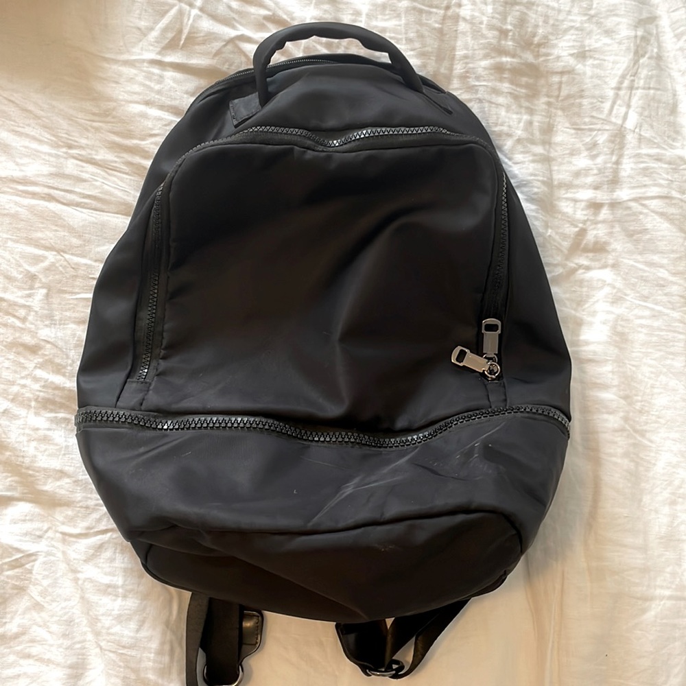 Black backpack